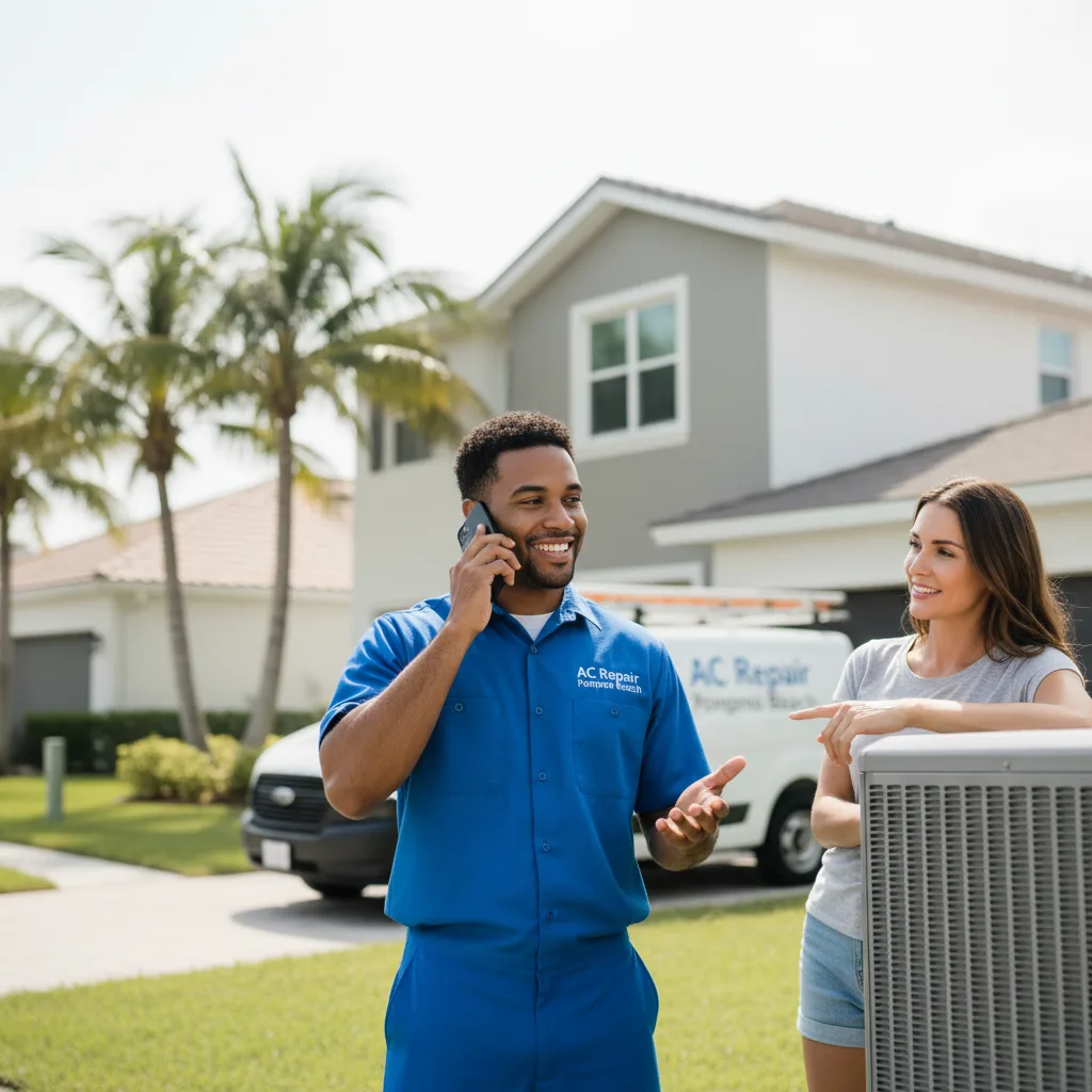 AC Repair Pompano Beach customer support in Keymar